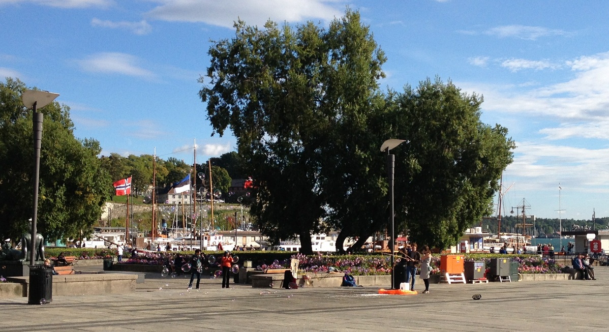 En tur i Oslo etter jobb.