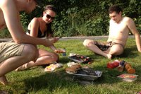 Barbecue at Gåsodden