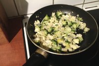 Steke blomkål og brokkoli