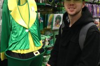 Herlig grønn kostyme på Festmagasinet Standard