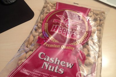 750g cashewnøtter