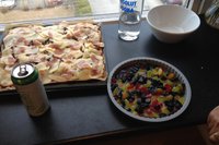 Pizzabaking ifm Gudbrands bursdag