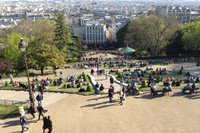 Utsikt ned mot sentrum