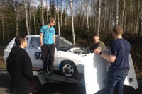 Inspeksjon av Gudbrands hjemmesnekra bil