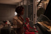 En robot som spiller piano. Kanskje fint.