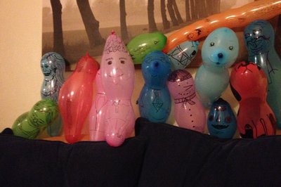 Tegne på ballonger :)
