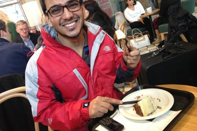Kake på Starbucks