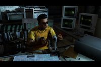 Karen som prater på radio i sonene du har tatt over radiotårnet i.