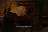 Geralt har vittig humor