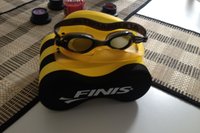 Pull bouy, paddles og svømmebriller