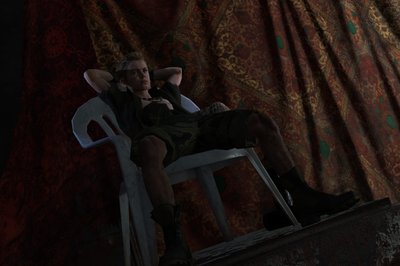 Eli, lederen for en gjeng med barnesoldater. Klonen til den ekte Big Boss?