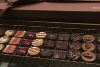 Sjokoladedisken på mathallen.