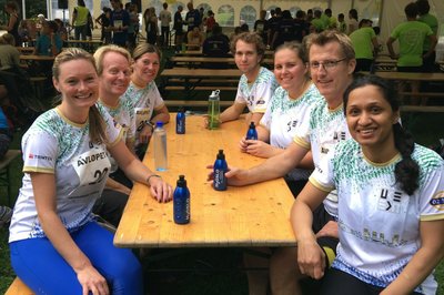 Ble med på en stafett på jobben. Var gal nok å ta på meg to etterfølgende etapper, med voldsom stigning.