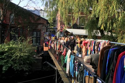 På et market ved Blå