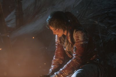 Bål spredt rundt omkring kan brukes for å oppgradere våpen og evner.