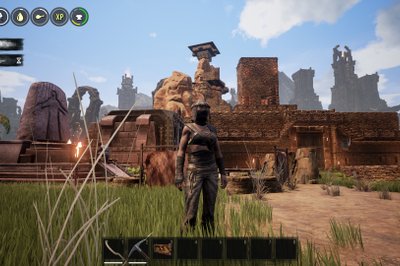 Bygget opp etter raidet, og utvidet basen vår med det høye utkikkstårnet i bakkant