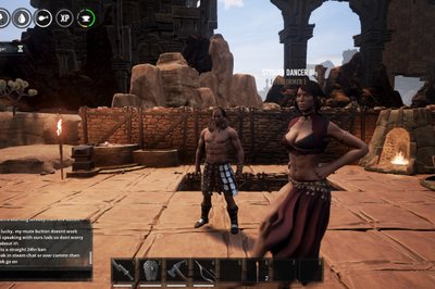 På toppen av basen - fikk tak i en level 3 danser