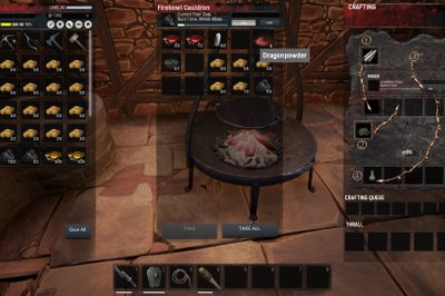 og etter en ca 100+ pilskudd fikk jeg tak i dragonblood. Rett før serveren ble resatt