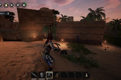 Ny fremskutt base for å samle slaver, rett utenfor