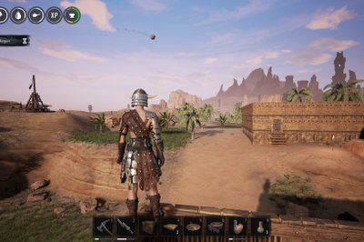 Og der kom 3 karer med katapult. Game over.