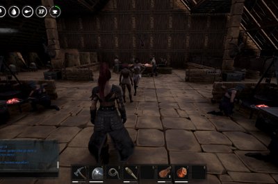 På besøk hos naboen