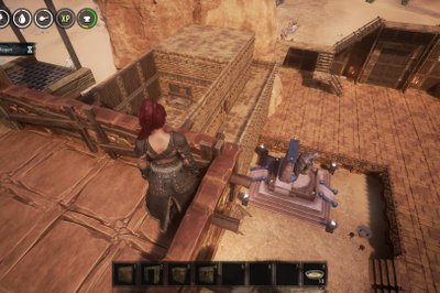 Utvidet med en gårdsplass i front, samt et tempel, og snart et hvelv.