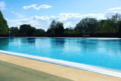 En tur på Frognerbadet - Litt kaldt enda