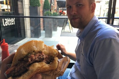 Med søskenbarn på tur i byen