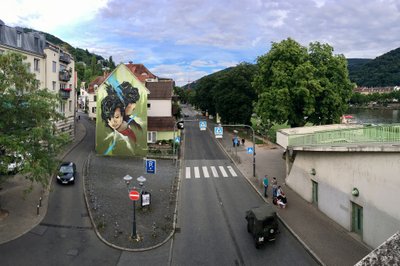 På vei mot gamlebyen