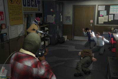 Hovedpersonene er kriminelle alle mann