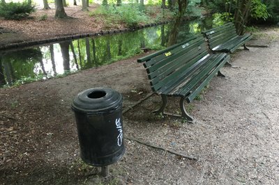 Berlin - gjennom en park