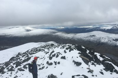 På toppen av Ryggjehøe 
