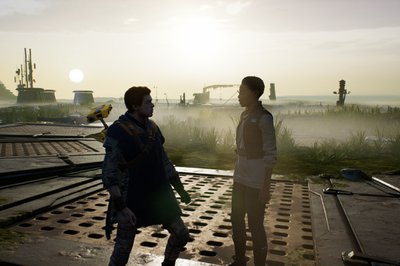 Cal og Cere Junda, ei tidligere jedi knight