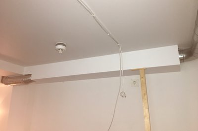 Innboksing av rørene.