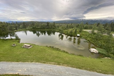 Beitostølen ut fra rommet