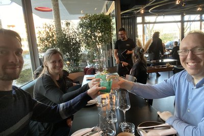 Rémy restaurant-bar the first evening