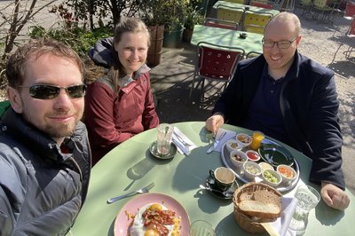 Breakfast at Café BEBEK