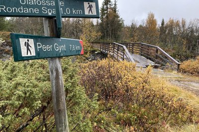 På vei mot Peer Gynt-hytta