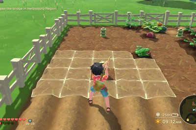 Med maksimalt oppgradert hakke kan man pløye 5x4 ruter på en gang