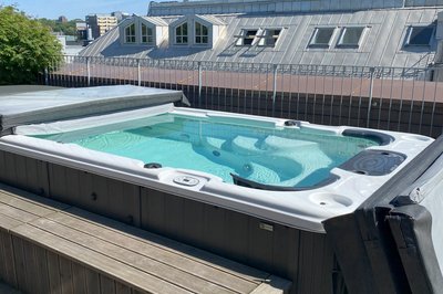 Bytte av vann i jaccuzzi