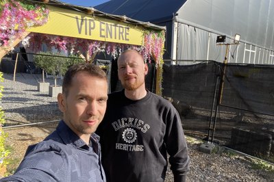 Robin og meg på konsert