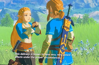 En scene fra Zelda, Breath of the wild på Switch