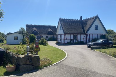 På vei tilbake overnattet vi to netter her, ved Höganäs