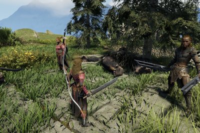 Her har vi beseiret Vajra Ape