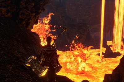 Forsøk på å overleve heten inne i vulkanen