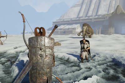 Kamp mot mammuten og frost