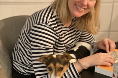 Her har vi spillkveld, og passer Lykke