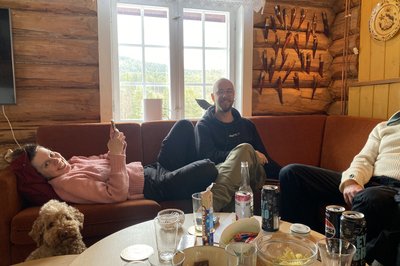 Hyttetur med Mia og Jonas