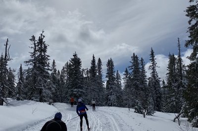 Det ble noen skiturer i Trysil