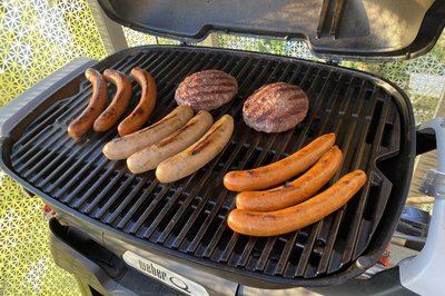 Grilling på balkongen